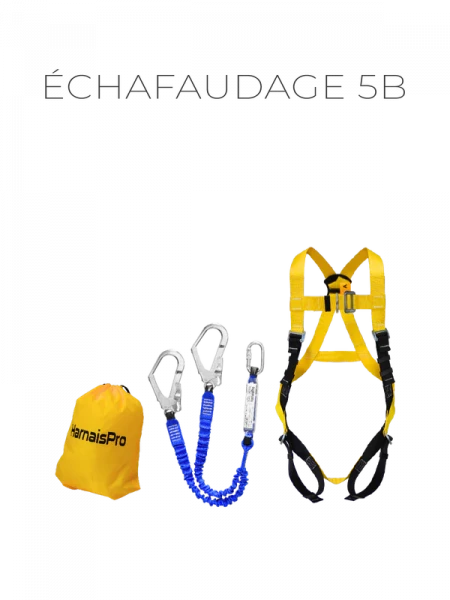 KIT DE SECURTE PRET A L'EMPLOI ESSENTIEL ANTICHUTE ECHAFAUDAGE - 5B
