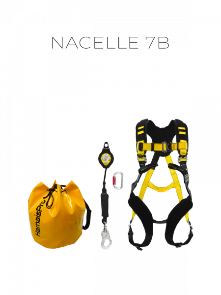 KIT DE SECURITE PRET A L'EMPLOI CONFORT ANTI CHUTE RETENUE EN NACELLE - 7B