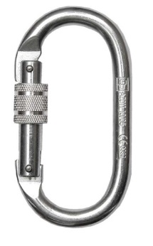 MOUSQUETON ACIER OVALE