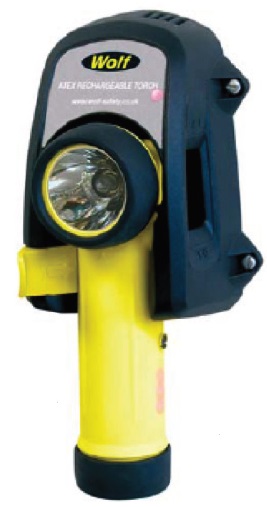 Torche 1 LED 3W avec batterie rechargeable autonomie 4/12H lampe éclairage